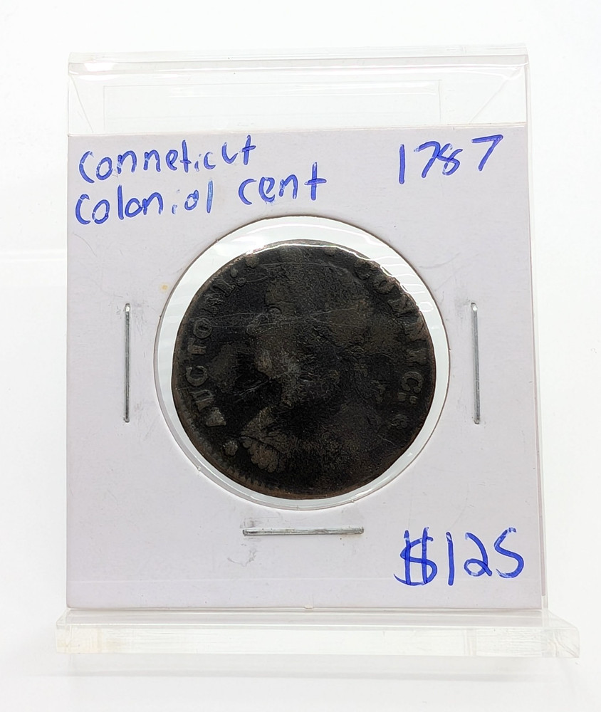 1787- Connecticut Colonial Cent