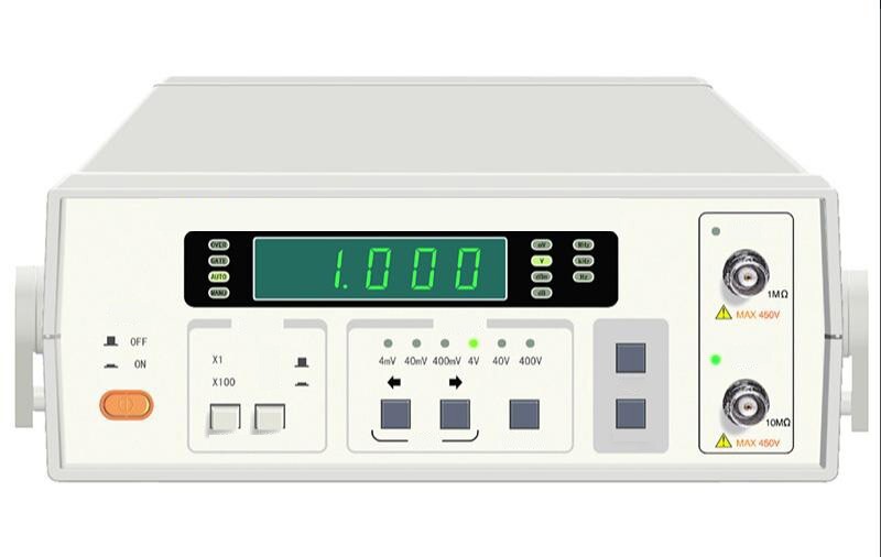 Digital AC Millivoltmeter Millivolt Meter With Minimum Input Voltage 10mVrms