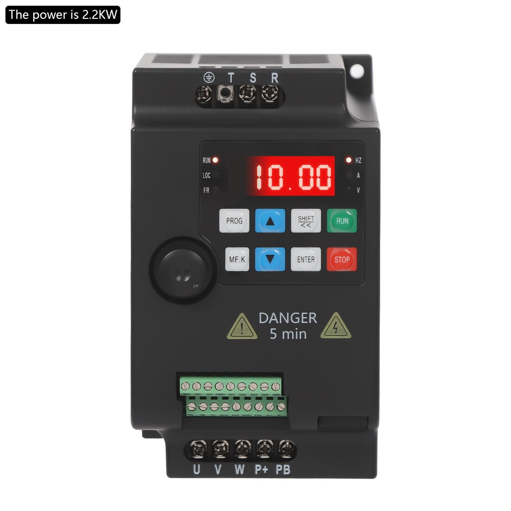 VSD 3HP 2.2KW VFD Single To 3 Phase Variable Frequency Drive Nverter Converter