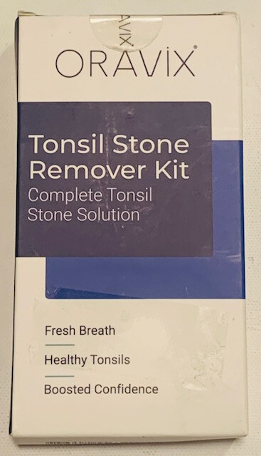 Oravix Tonsil Stone Remover Kit Complete Tonsil Stone Solution NEW