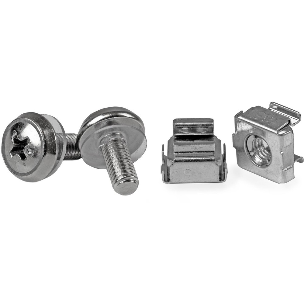 StarTech M5 Mounting Screws and Cage Nuts for Server Rack Cabinet - Rack Screw
