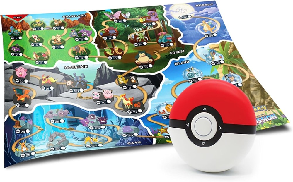 Pokemon Trainer Mission - Electronic Detector Will Guide You On 40 Missions,...