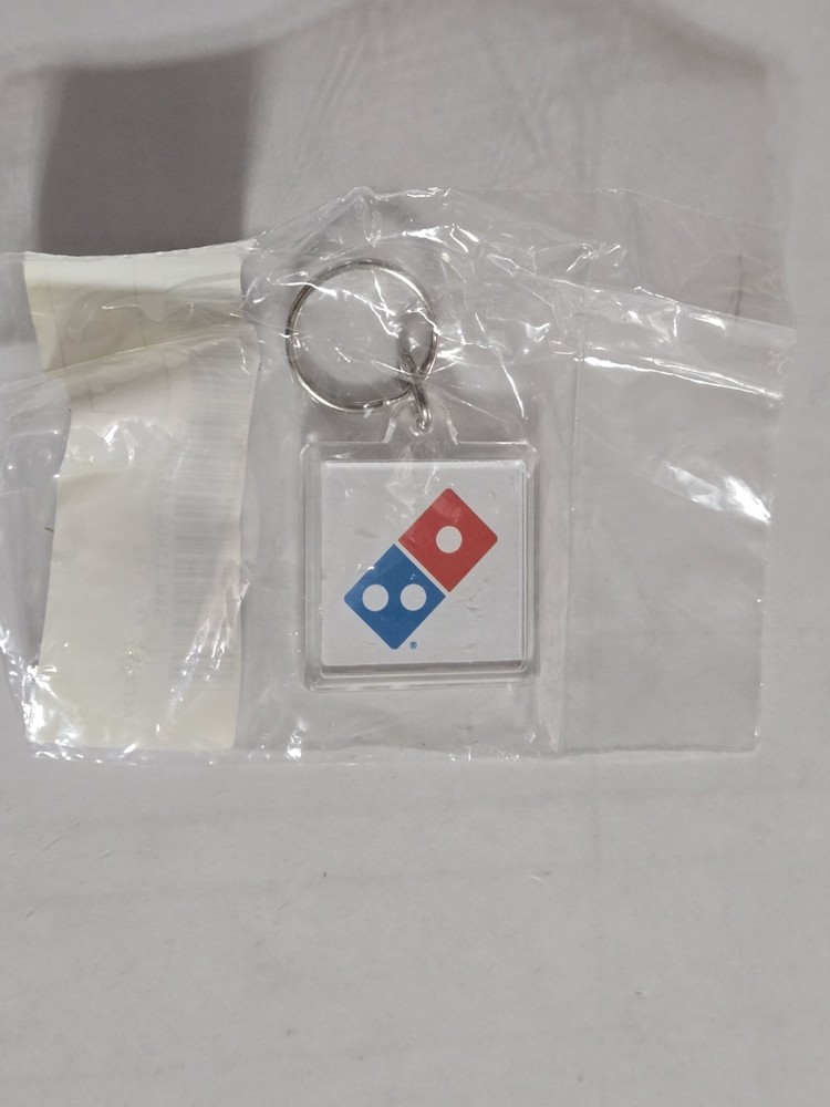 Domino's Pizza Logo Keychain