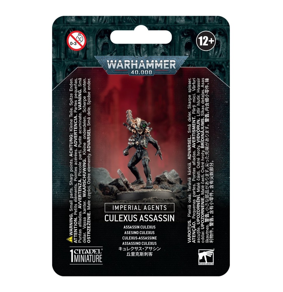 Imperial Agents: Culexus Assassin Warhammer 40k NEW in BOX