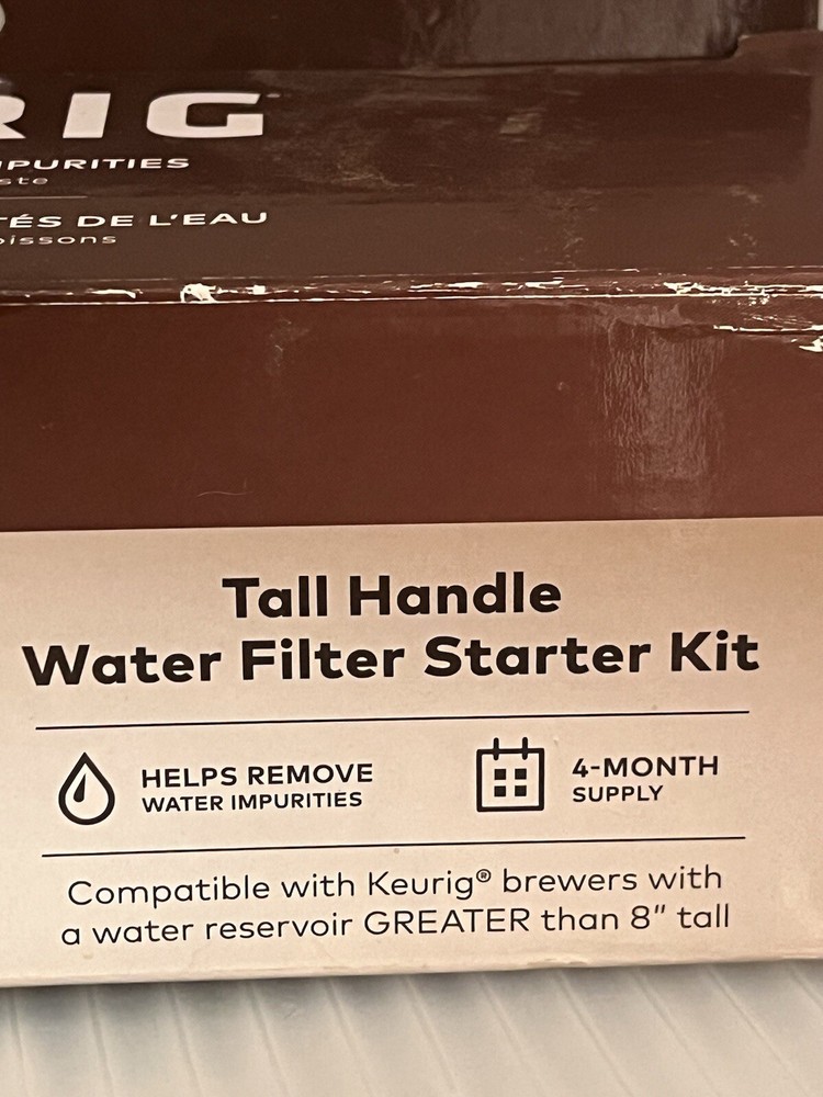Keurig Tall Handle Water Filter Handle + 1 Filter NEW