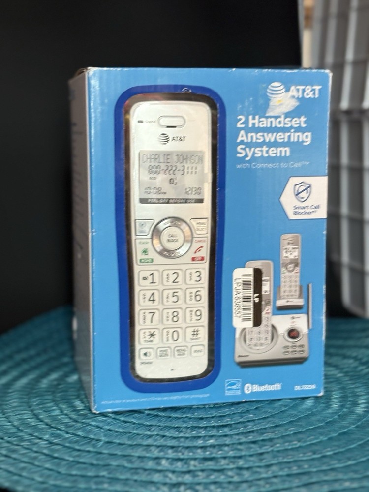 AT&T 2 Handset answering system . Bluetooth Feature