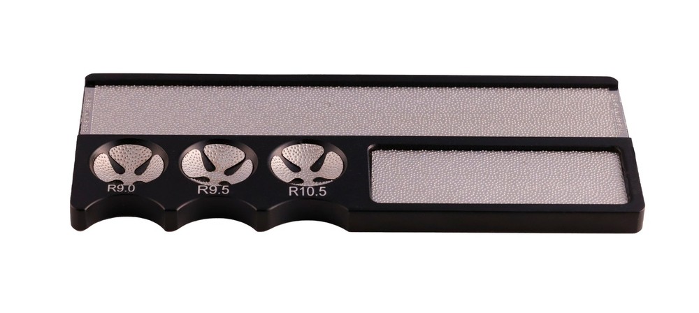 SRS Multi Billiard Pool Cue Tip Tool - Black - Scuffer, Shaper and Gauges