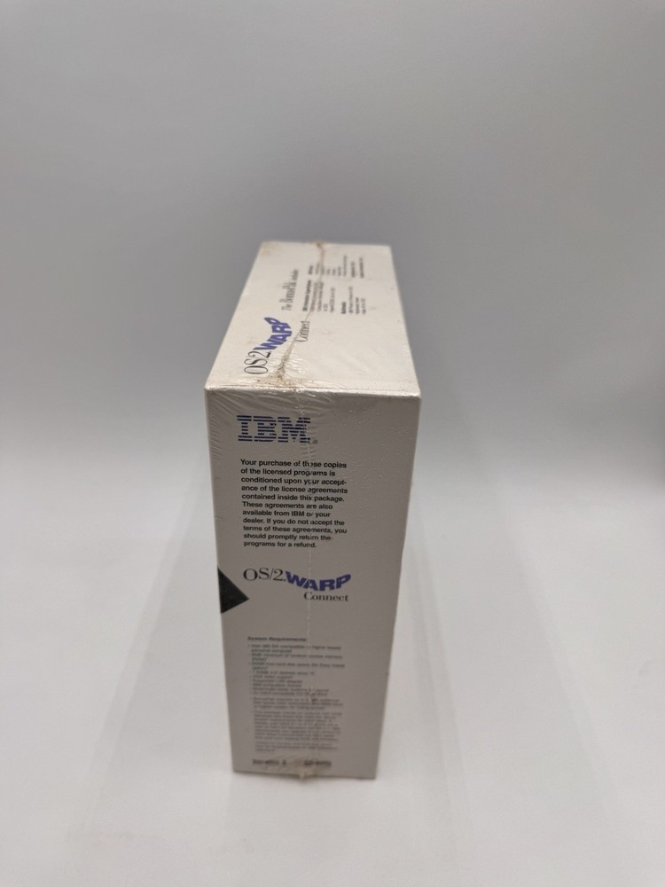 IBM OS/2 Warp Connect Version 3 CD-Rom Vintage Computer Software (NOS)