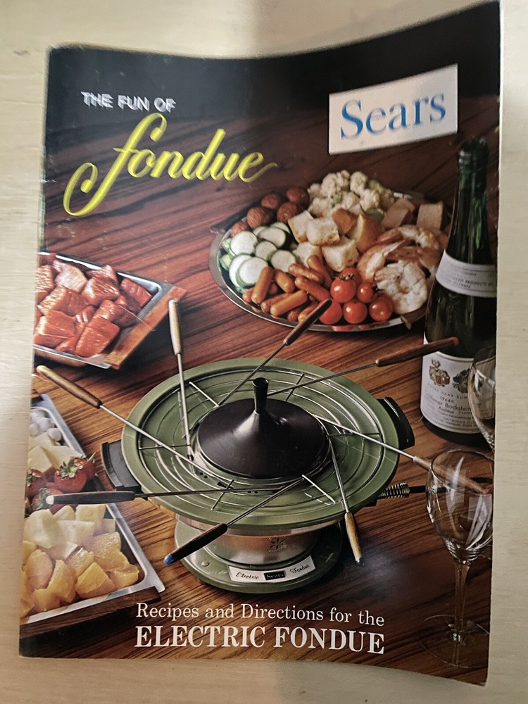 Fondue Set Vintage 1971