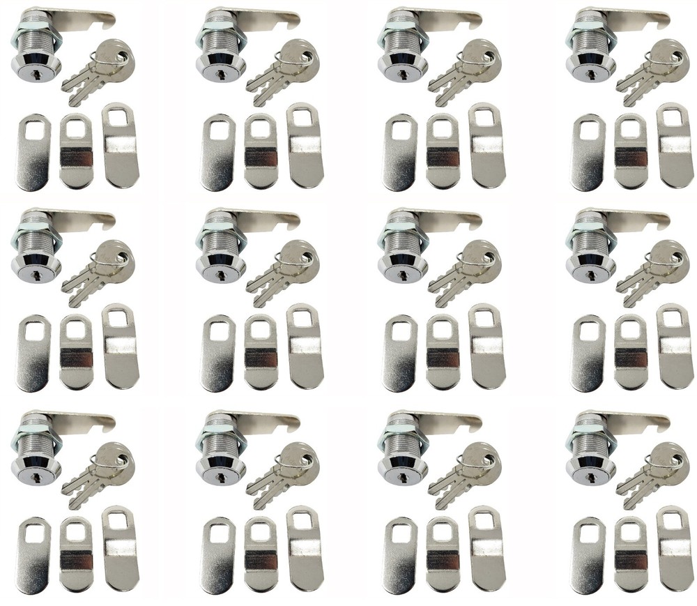 12x Admiral RV Compartment Door Cam Lock 7/8 Inch Camper Storage Door NOT CH751