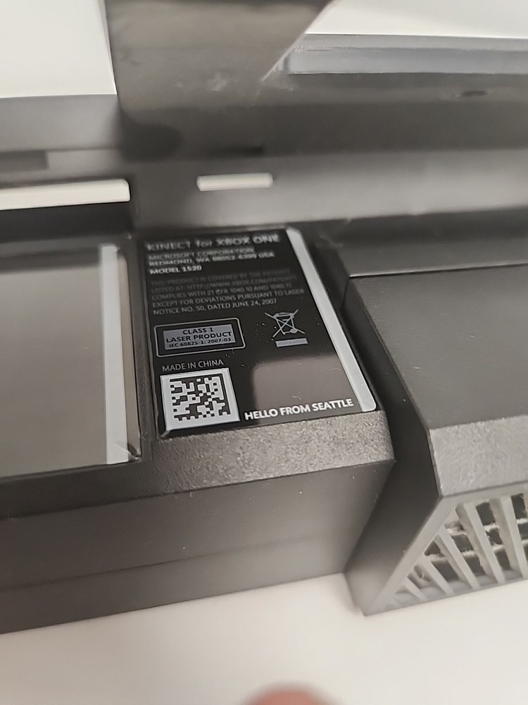 Microsoft Xbox One Kinect Motion Sensor - Black - Model 1520