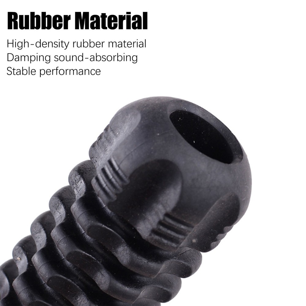 Archery Bow Stabilizer Rubber Compound Bow Shock Damper Vibration Dampener WT