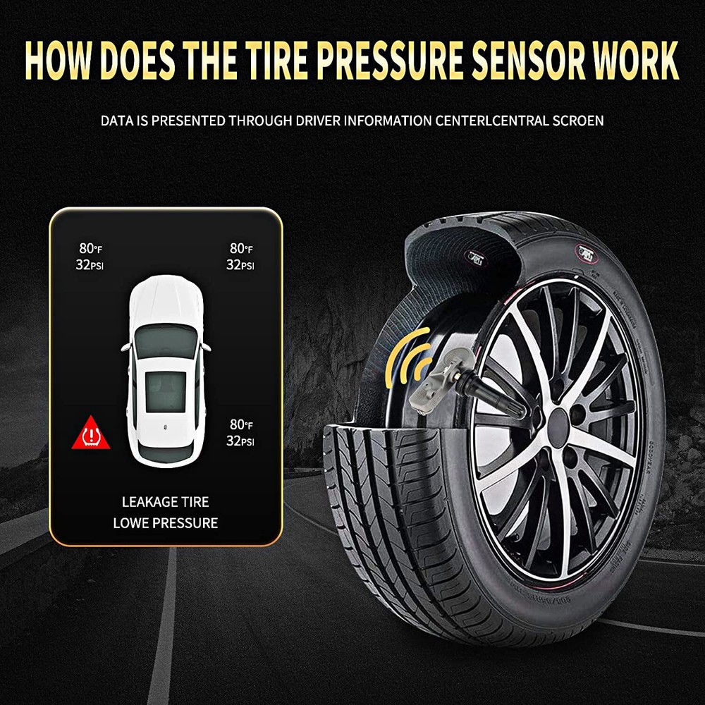 4Pc 2006 2007 2008 2009 2010 Ford Explorer TPMS Tire Pressure Sensor 6F2Z-1A189A