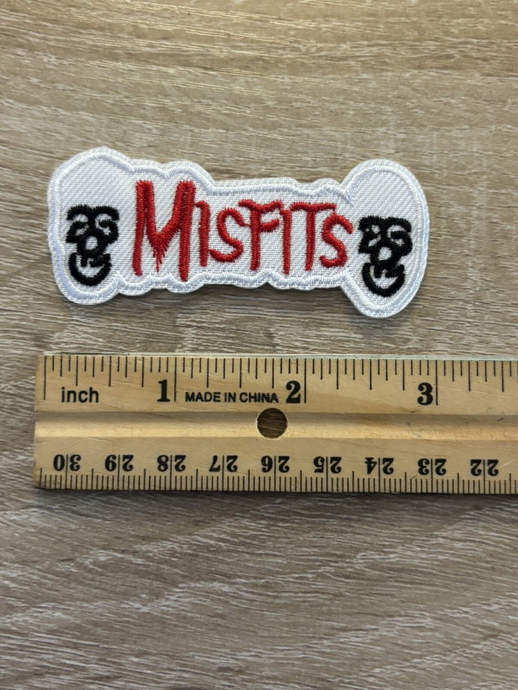 The Misfits Band Iron On Patch