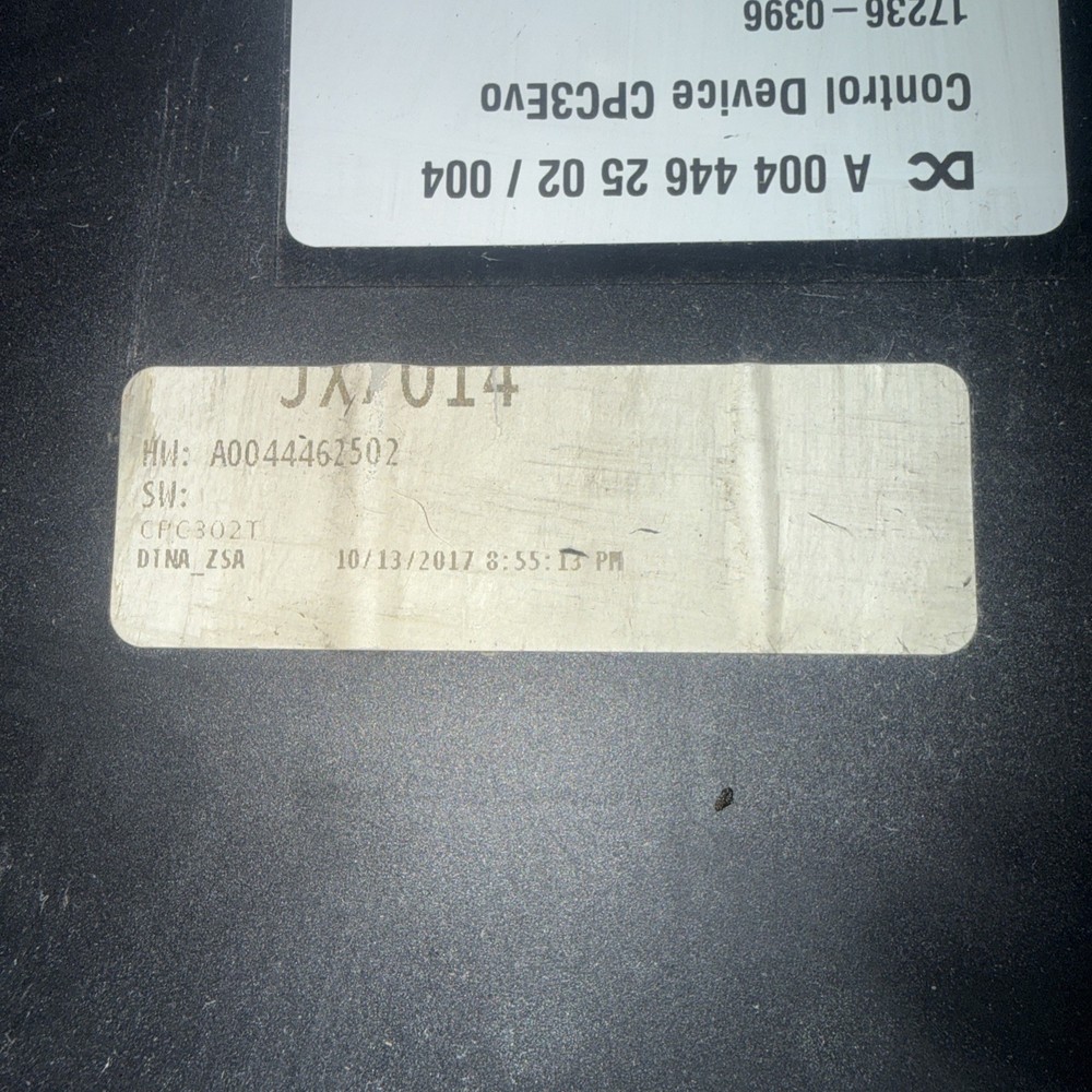 Continental DC Control Device CPC3Evo Module Automatic P/N A 004 446 25 02 / 004