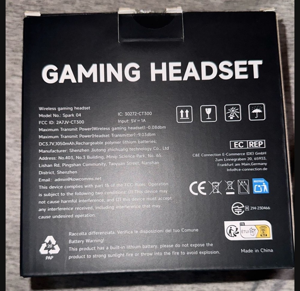 spark04 Game Wireless Game Headset