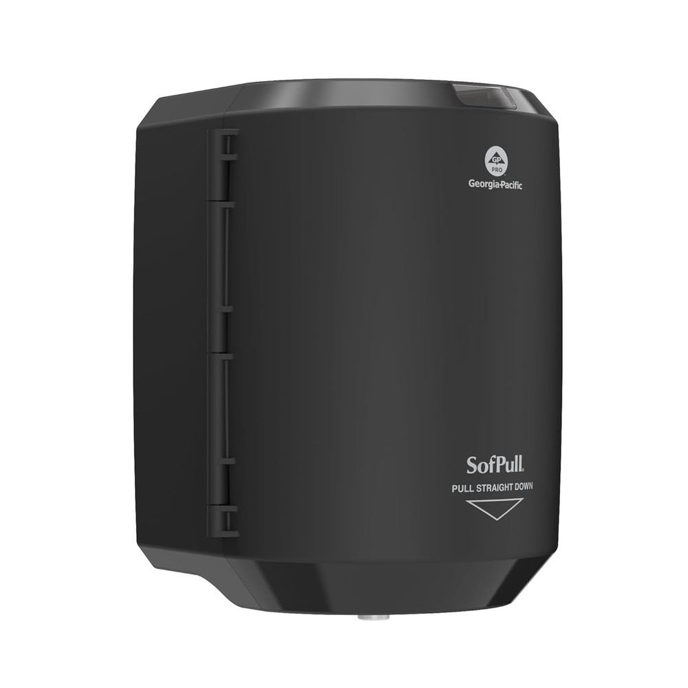 Sofpull Centerpull Junior Capacity Paper Towel Dispenser by GP PRO, Black, 58008
