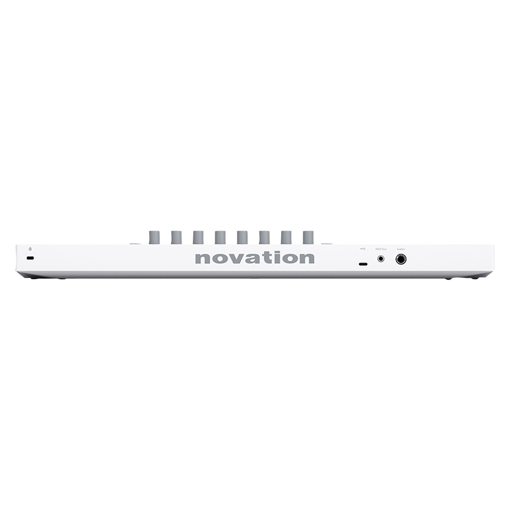 Novation Launchkey Mini 37 MK4 White 37-Note Mini Controller Keyboard w Case