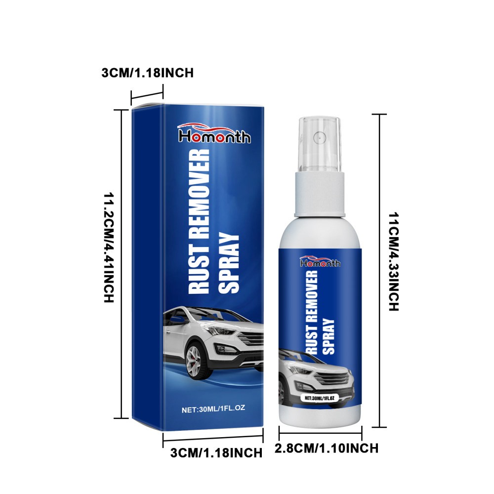 Instant Rust Removal Spray Car Wheel Refurbishment Rust Removal