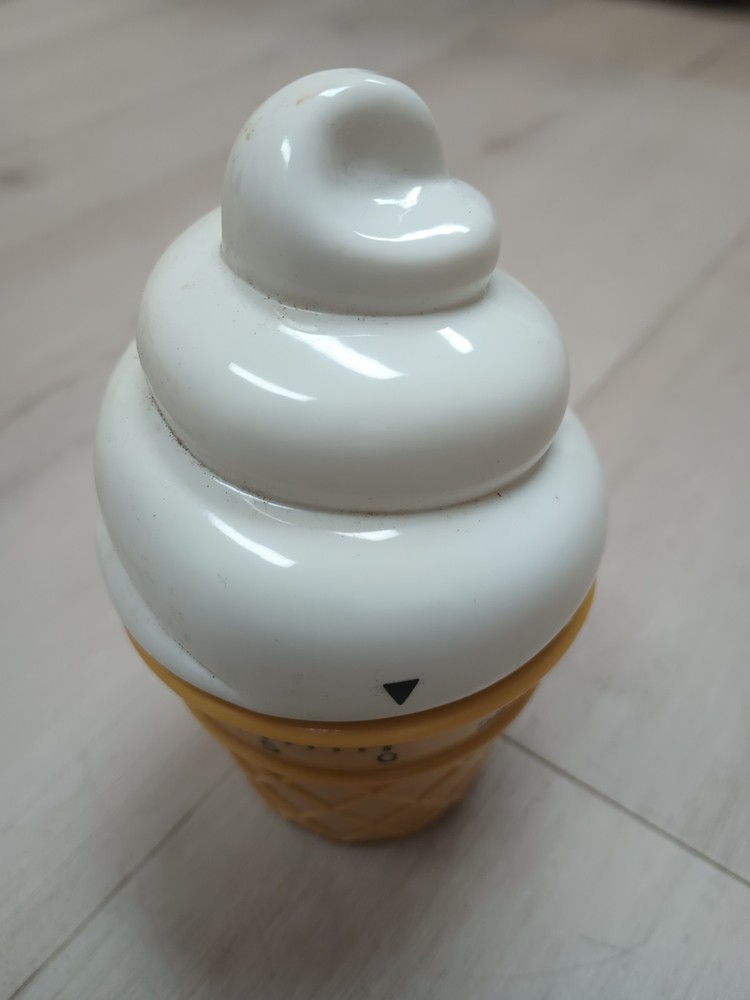 Vanilla Ice Cream Cone Kitchen Timer
