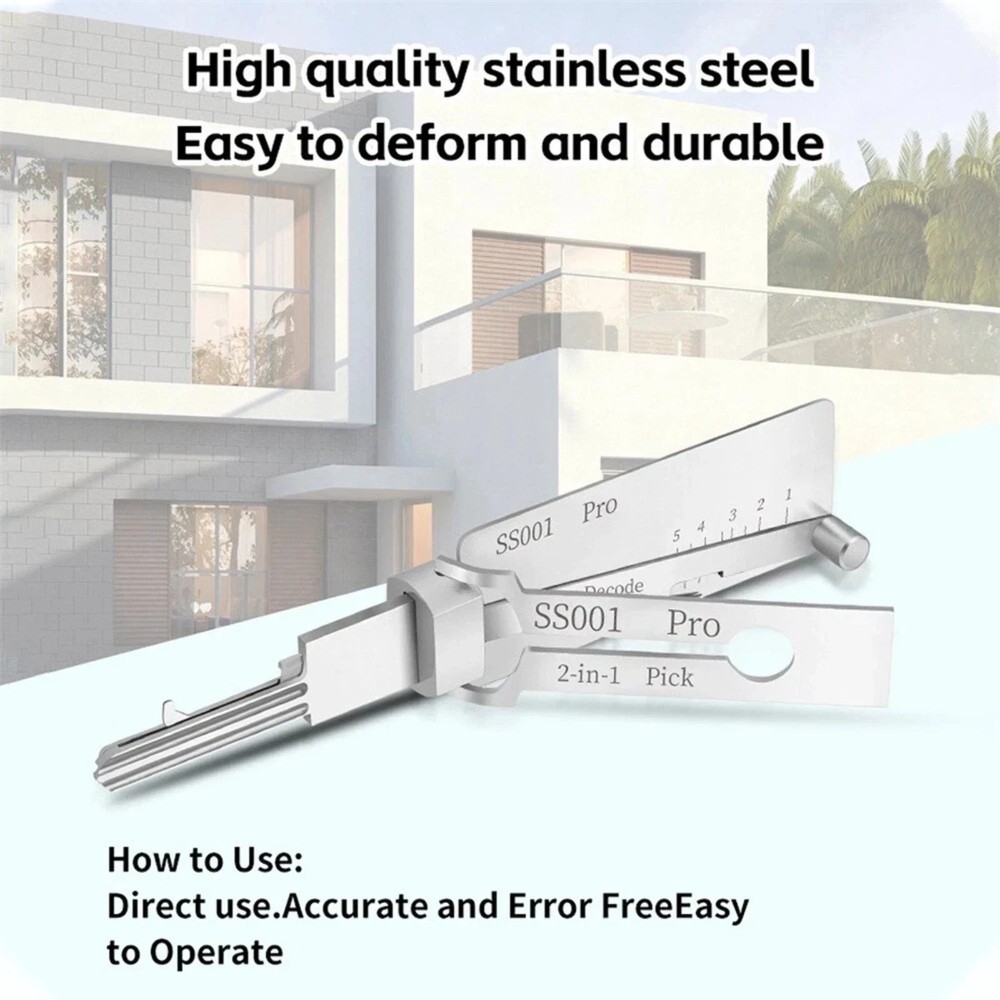 1-5X SS001 key Decoder Stainless steel