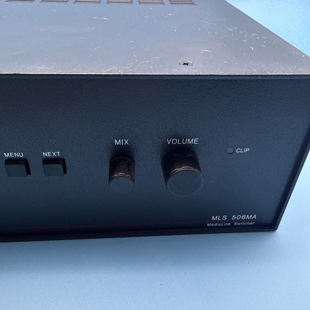 Extron MLS 506MA Multi-Format 6-Input MediaLink Switcher No Adapter