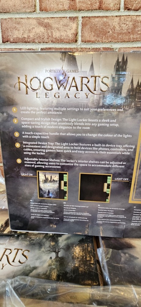 Hogwarts Legacy Lightup Gaming Locker