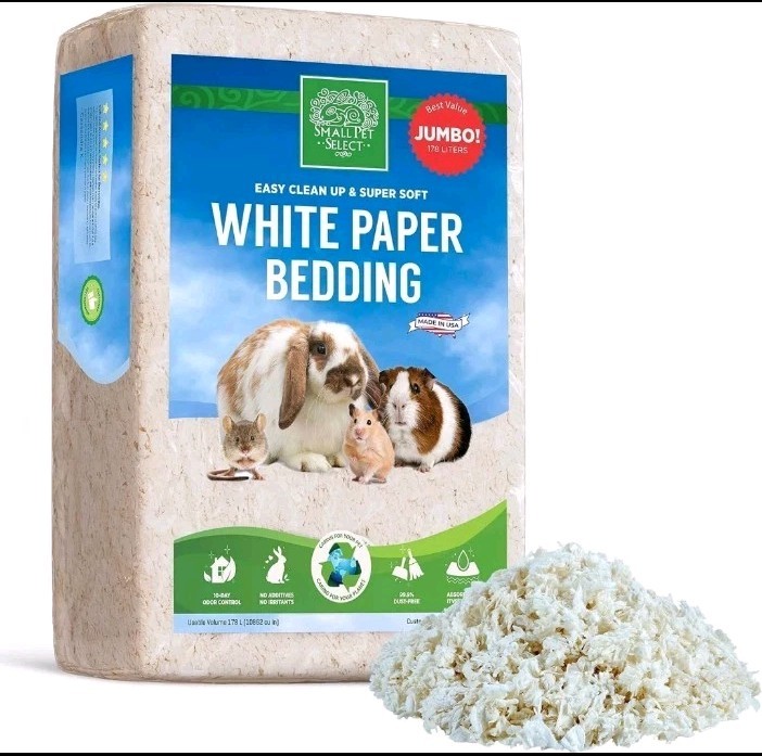 Unbleached White Paper Bedding, 178L