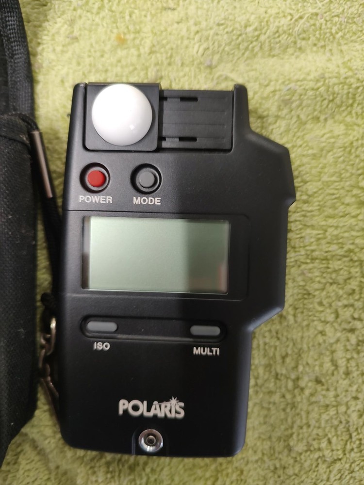 Polaris Flash Meter Light Meter with Carrying Case
