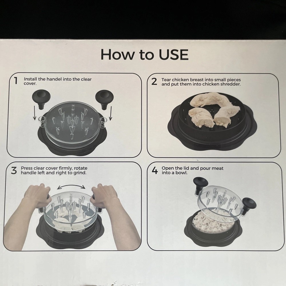 Ukeeptap Chicken Shredder Tool