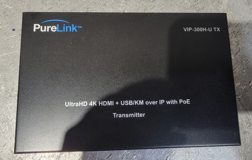 PureLink 4K HDMI & USB/KM over IP Transmitter (Encoder) PoE VIP-300H-U TX