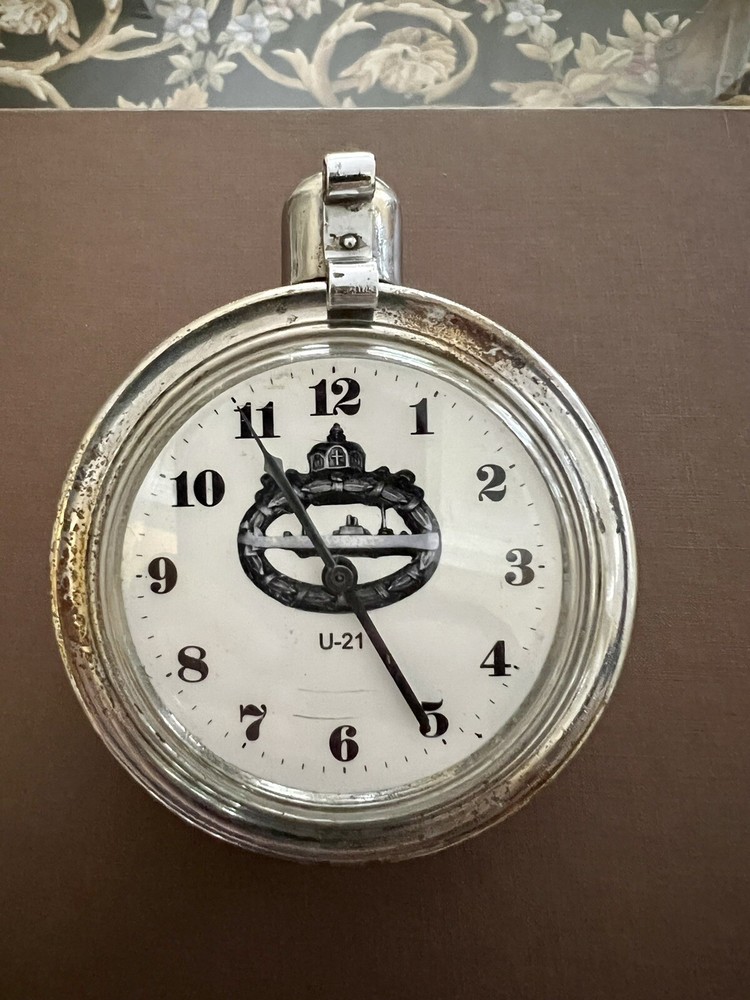WWI U21 Uboat Chronometer Deck Clock