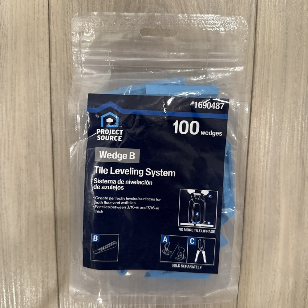 Project Source Wedge B Tile Leveling System 100-Pack