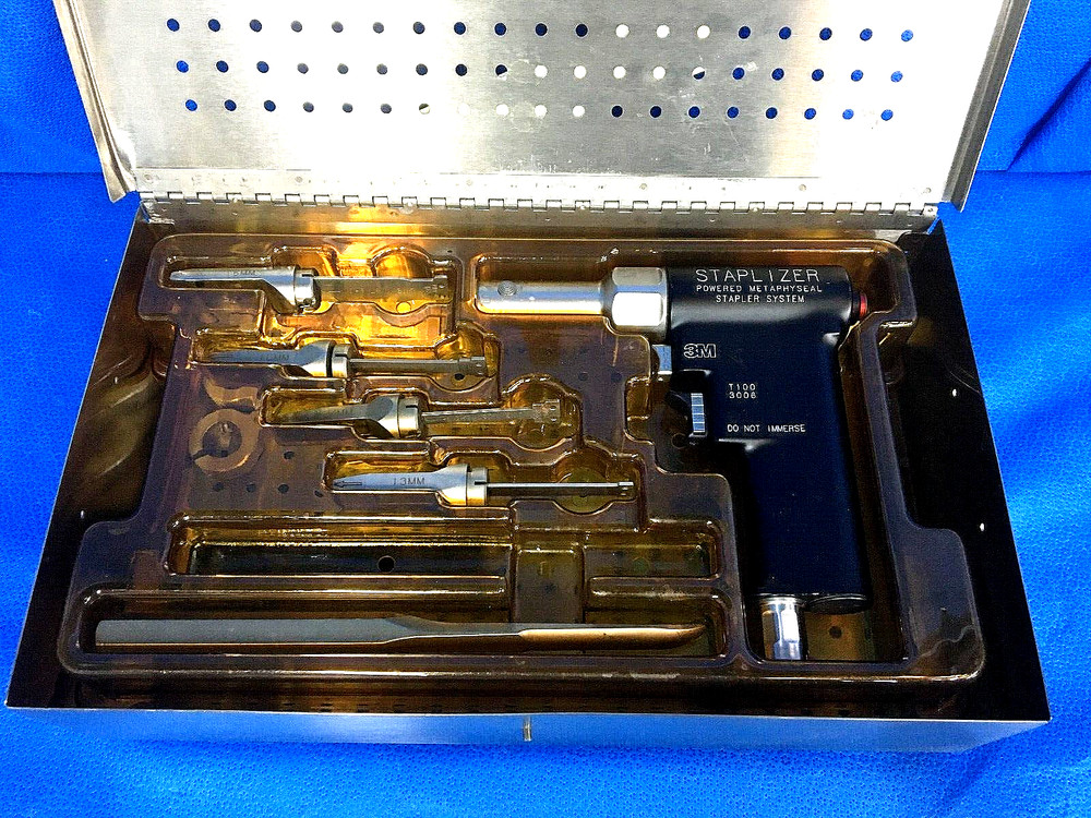 3M Staplizer Metaphyseal Staple System, T100, Incomplete.