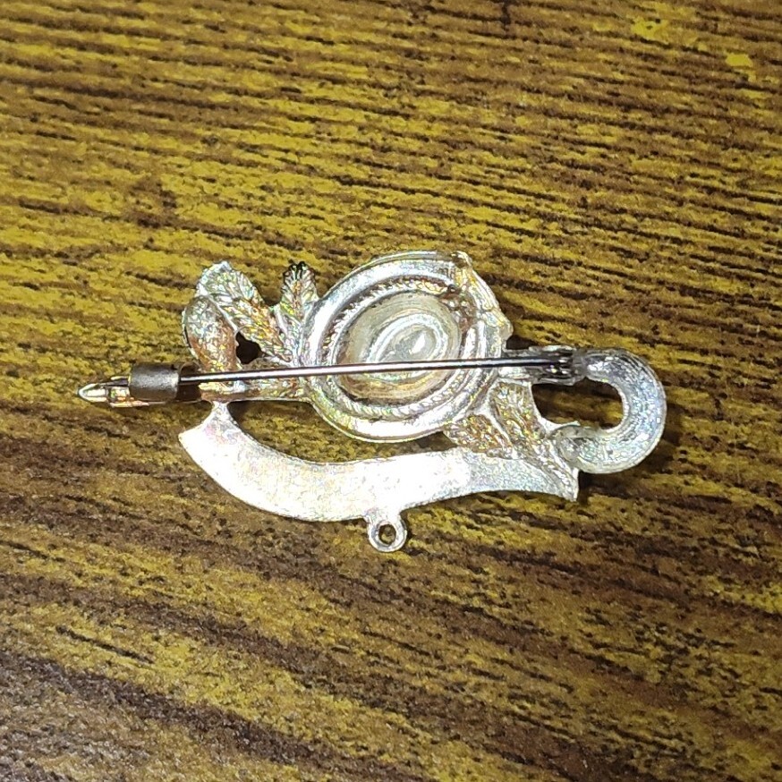 Vintage Liechtenstein Brooch Pin