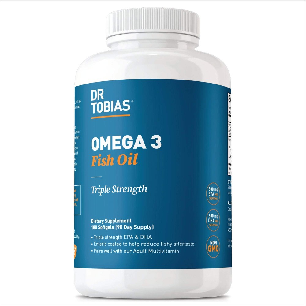 Triple Strength Omega 3 Fish Oil
