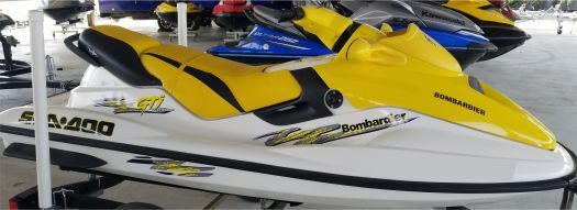 SEADOO GTI 1997 Graphics / Decal / Sticker Kit Grey