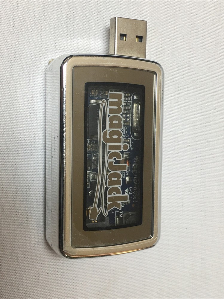 Magic Jack Telephone System Local Long Distance Calling USB EUC!