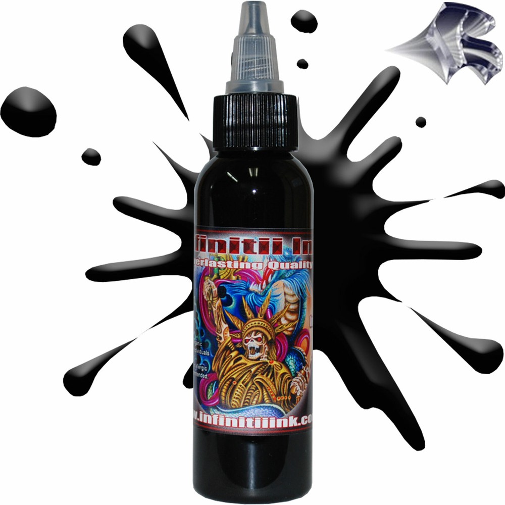 Infinitii Triple Black Tattoo Ink 2oz