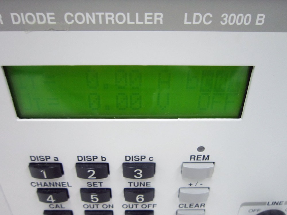 PROFILE LDC 3000 B LASER DIODE CONTROLLER LDC3000 WITH TE MODULE