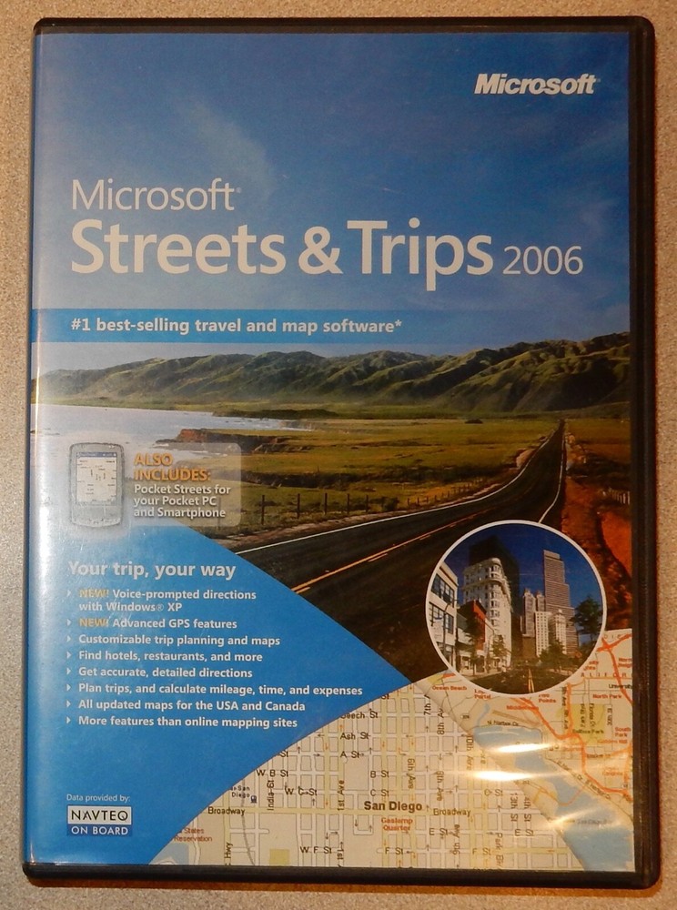 Microsoft Streets & Trips 2006