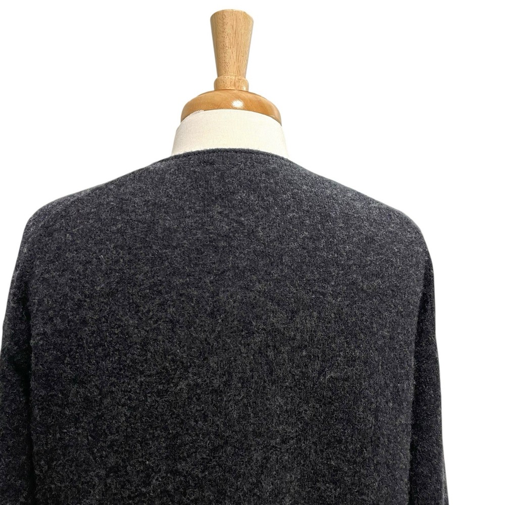 EVERLANE Wool Blend Cozy Stretch Pullover Sweater Charcoal Gray size Medium