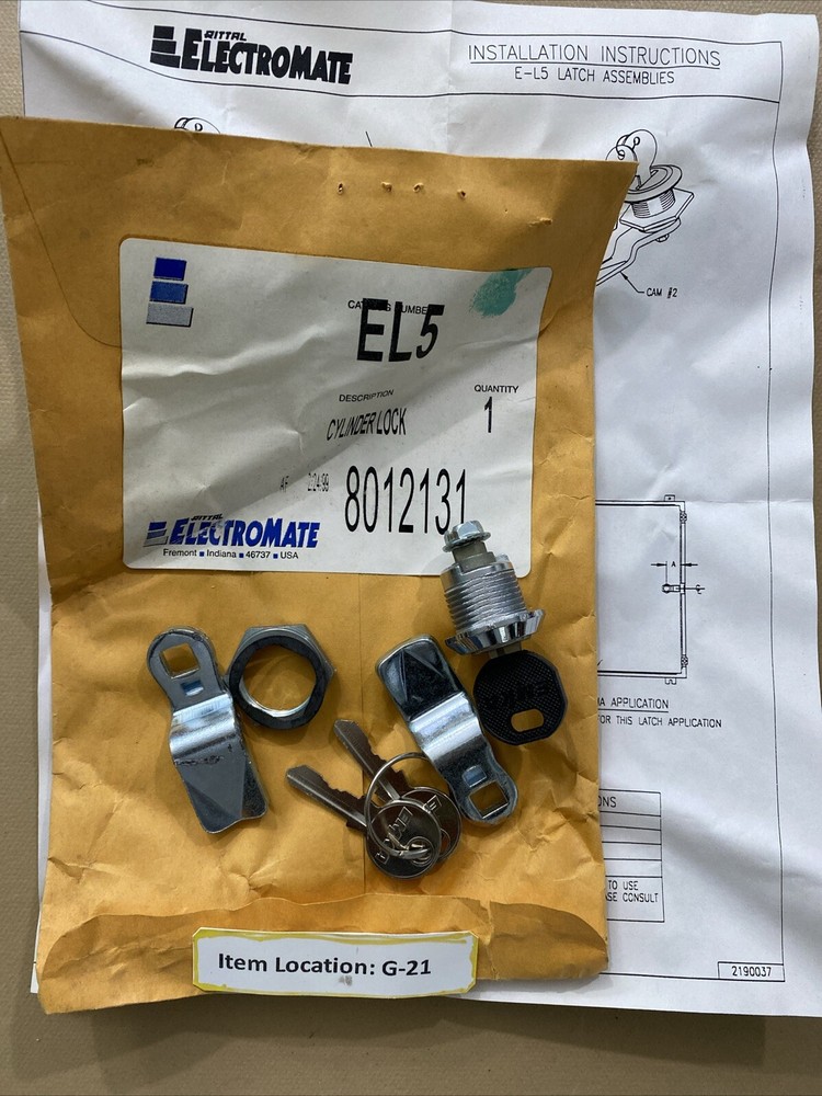 ELECTROMATE CYLINDER LOCK EL5 8012131