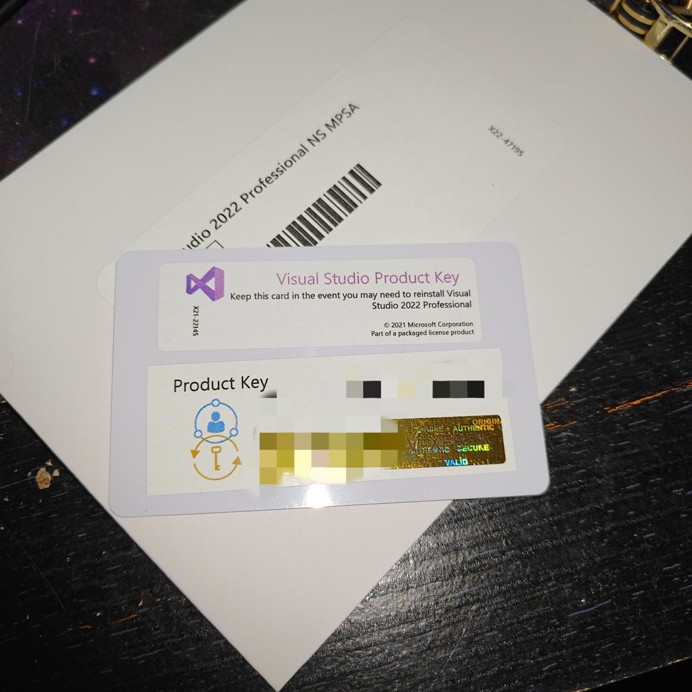 Visual Studio Professional 2022 - License Single Device (Lifetime) NS