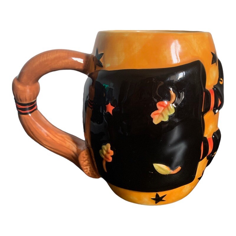 Susan Winget Halloween Witch Ceramic 22oz Mug