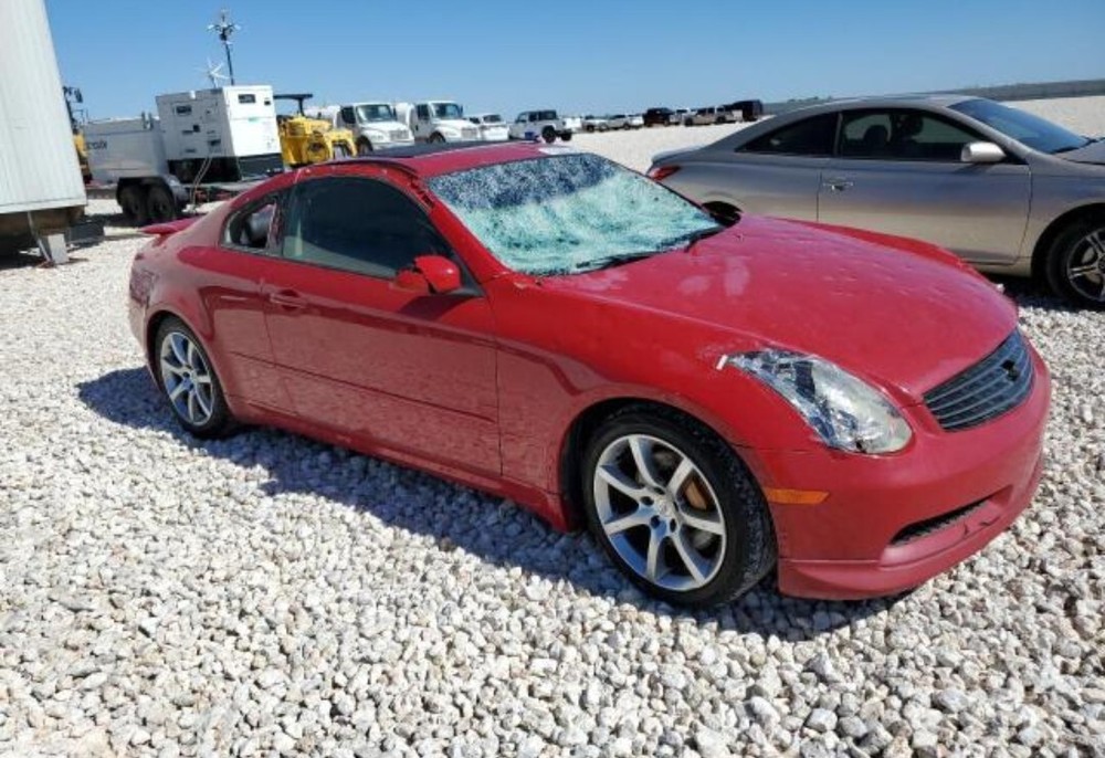 2004 Infiniti G35 Coupe Passenger Right Frame Rail