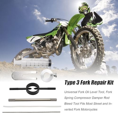 Universal Fork Service Tool Kit - Oil Level Tool, Spring Compressor & Damper Rod