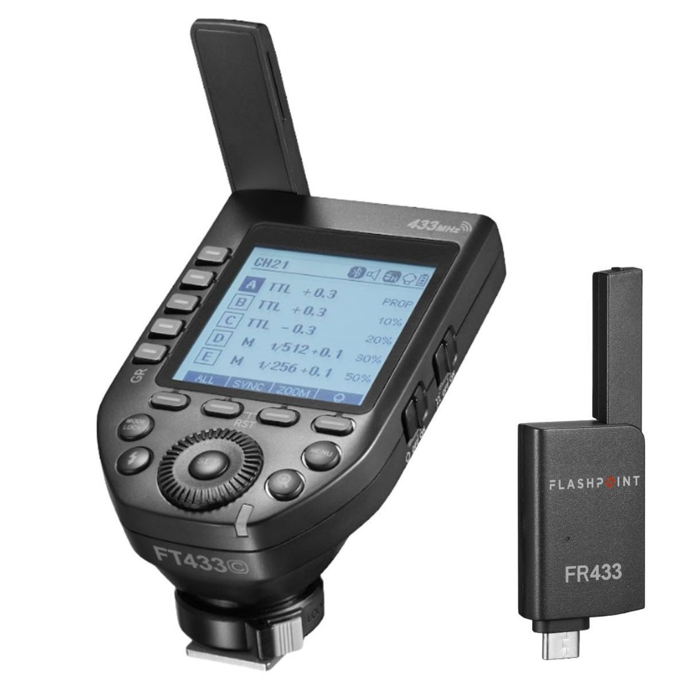 Flashpoint FT433C TTL Wireless Flash Trigger for Canon