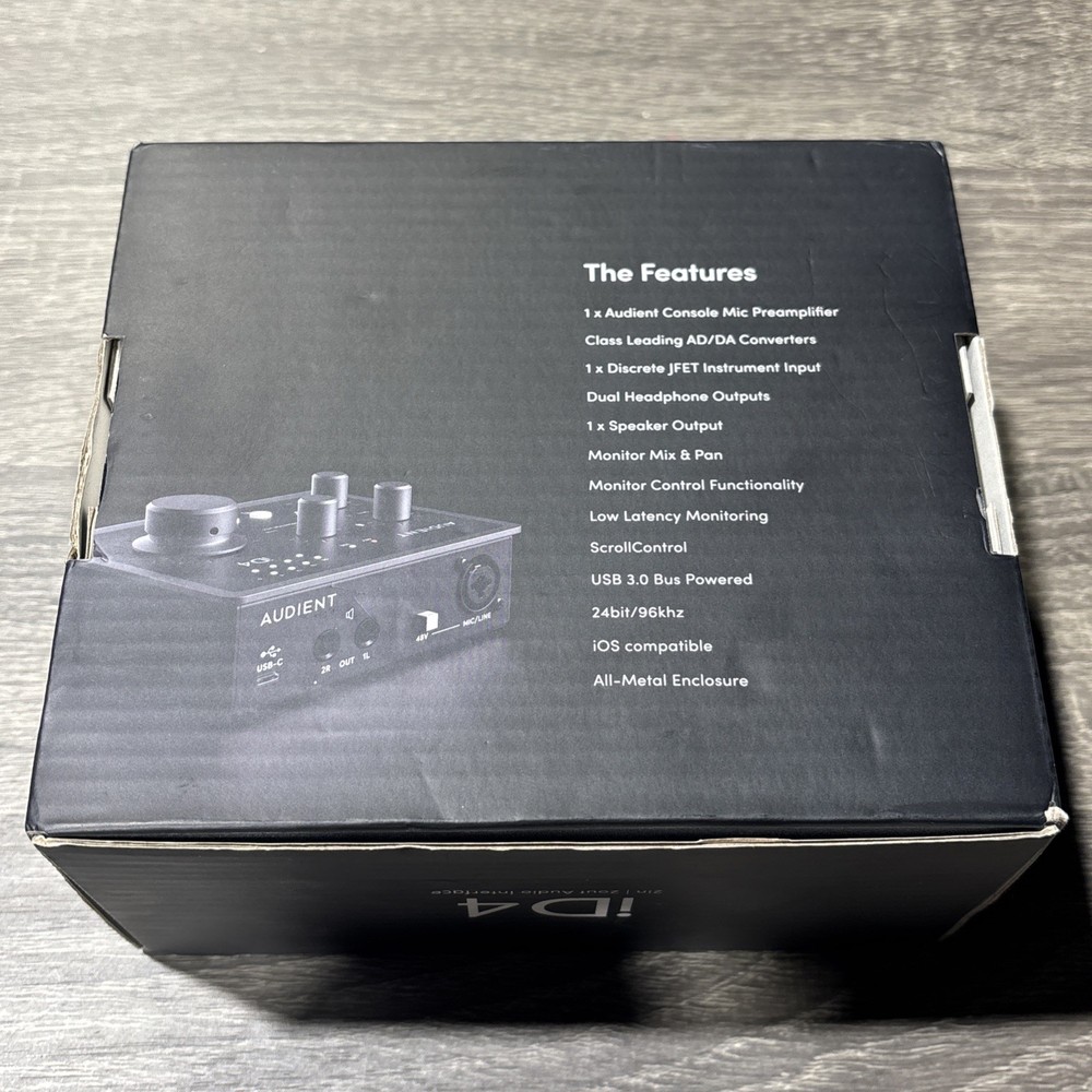 Audient iD4 2in | 2out Audio Interface
