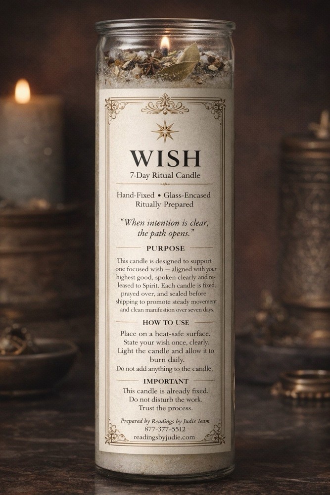 Wish Fixed Altar Candle
